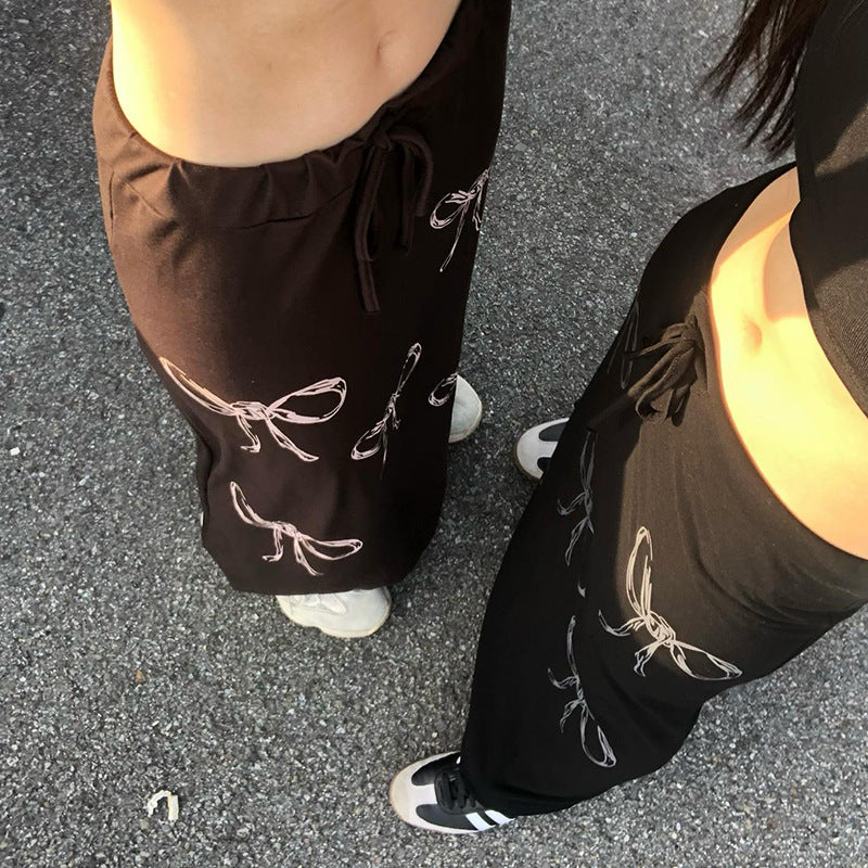 Long Skirt with Bows